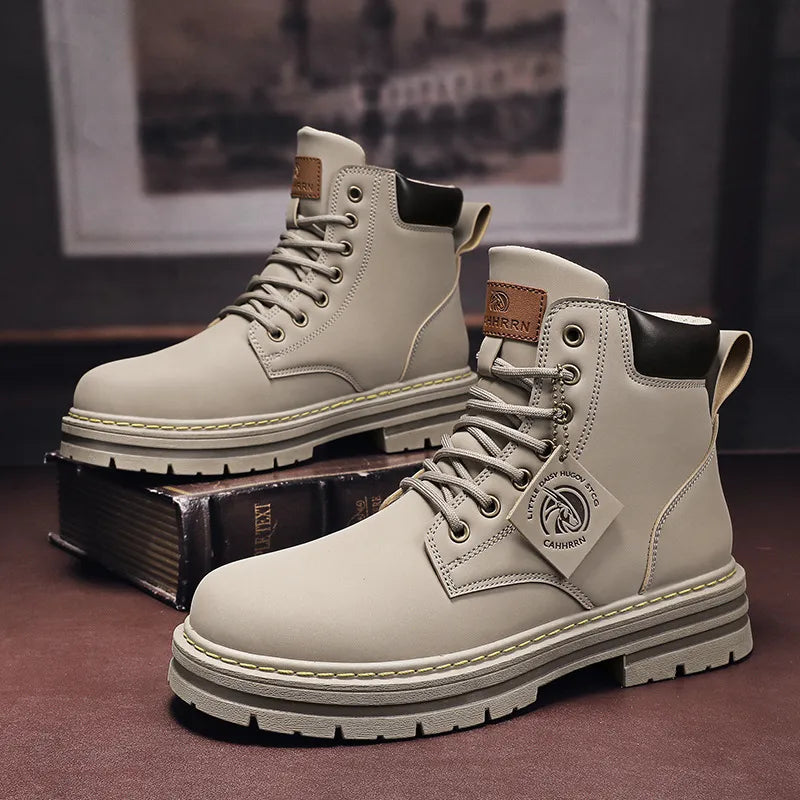 High-Top Men's Boots